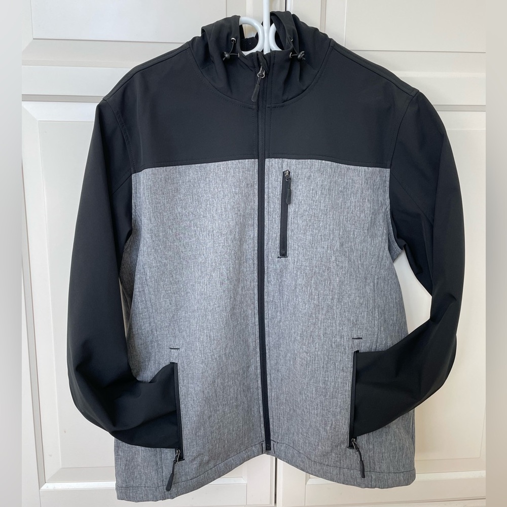 George Men’s Zippered Hooded Jacket